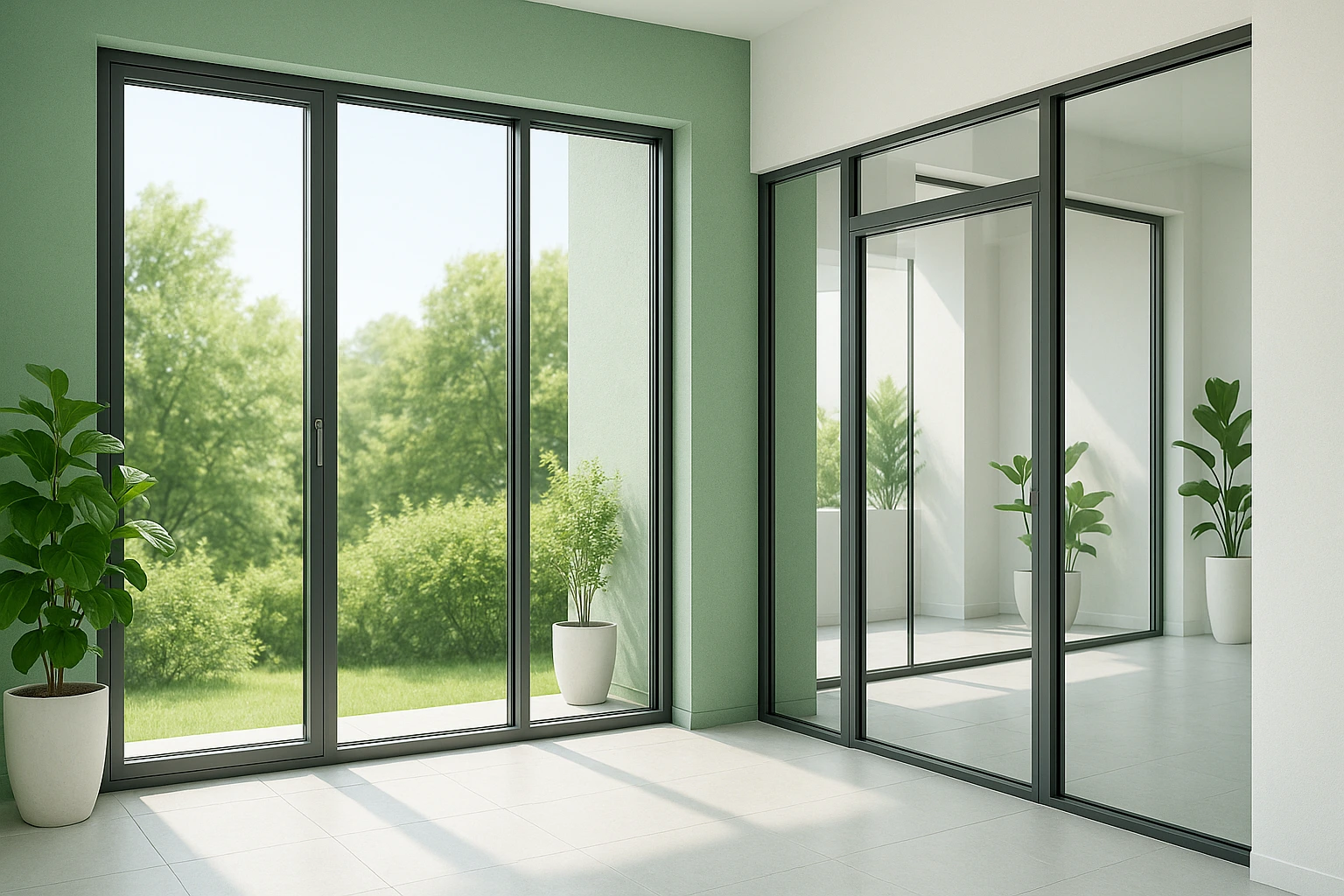 Aluminum Windows & Partitions
